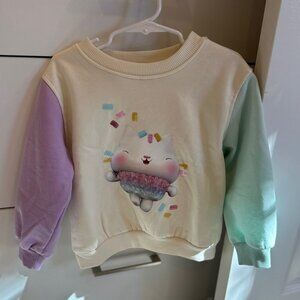 H&M Gabby's Dollhouse Kids Sweatshirt US 4T (3-4Y)